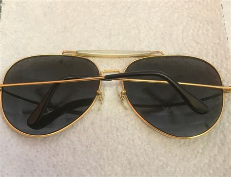 Vintage Wwii American Optical Optical Pilot Aviator Sunglasses Etsy