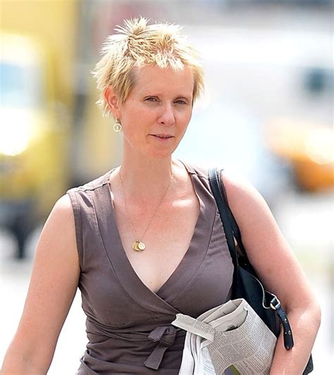 Sex And The City Actress Cynthia Nixon Is Seen Out With