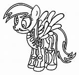 Coloring Derpy Pages Hooves February Skele Pony Little Yuccaflatsnm Wenchkin Color Popular sketch template