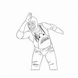 Pages Coloring Mysterio Rey Mask Color Getcolorings Wrestling sketch template
