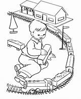 Train Coloring Freight Pages Getcolorings Colouring sketch template
