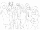 Victorious Coloring Pages Getdrawings Justice sketch template