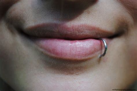underlip lip piercing body piercings piercings