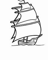 Segelschiff Schiffe Malvorlage sketch template