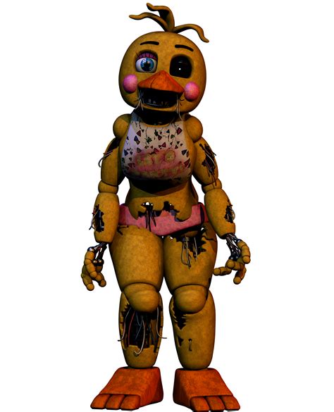 withered toy chica  edit     model rfivenightsatfreddys