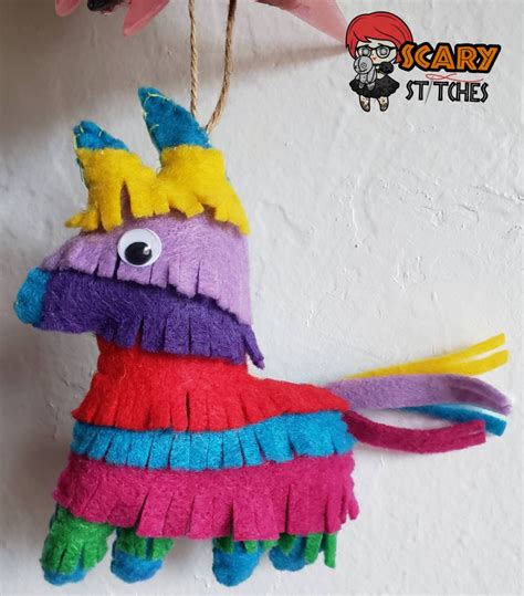 mexico burro pinata ornament etsy