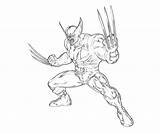 Wolverine Coloring Pages Superheroes Printable Getdrawings Animal Library Popular Random sketch template