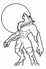 Werewolf Lobisomem Lupo Mannaro Werwolf Howling Werewolves Stampare Folclore Desenhar Atuttodonna Gratuitos Cursos Coloringsun Fácil Escolha Wolves sketch template