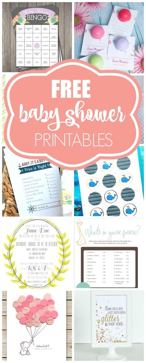 baby shower printables pinterest showers baby showers