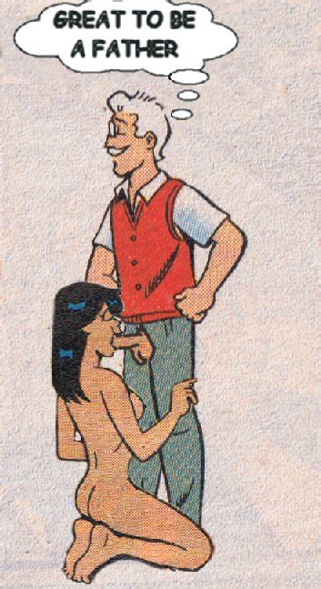 rule 34 archie comics ass black hair father and daughter fellatio