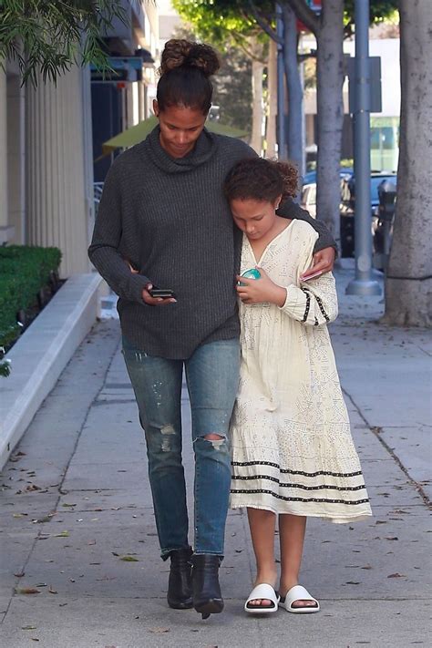 Halle Berry Takes Her Growing Daughter Nahla Aubry To See