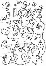 Grandpa Coloring Grandad Grandparents Fathers Amo Colorare Abuelo Supercoloring Disegni Lena Nonno Nonni Southwestdanceacademy sketch template