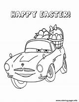 Easter Coloring Cars Pages Egg Carrying Printable sketch template