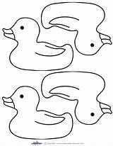 Duck Ducky Templates sketch template
