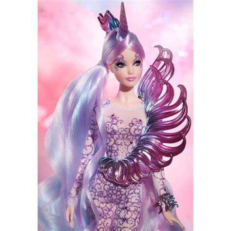 mattel fjh unicorn goddess barbie doll  sale  ebay