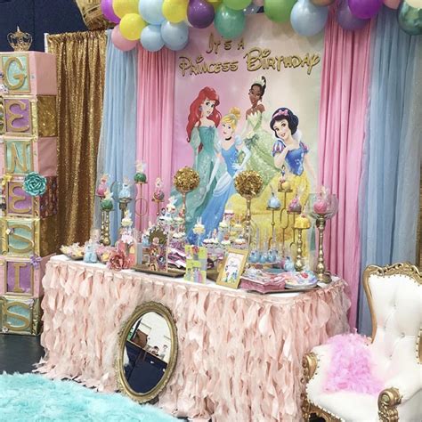 disney princess party backdrop personalized step repeat designed