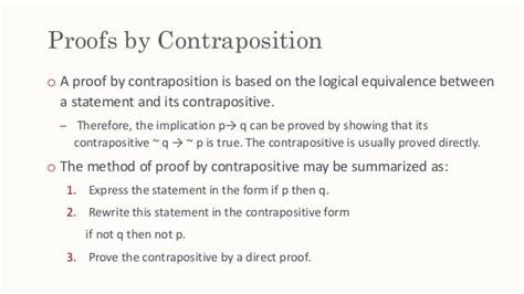 proofs  contraposition