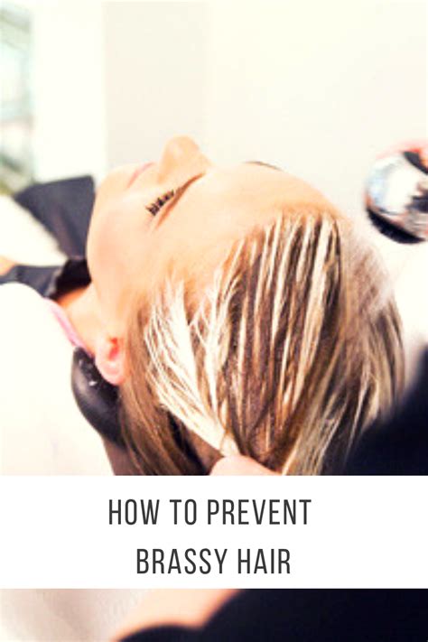 How To Prevent Brassy Hair Brassy Hair Hair Types Of Hair Color