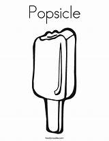 Coloring Popsicle Ice Cream Pages Printable Kids Twisty Noodle Print Coloringhome Popular Comments Twistynoodle sketch template