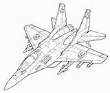 Coloring Pages Airport Jet Fighter Army Comments sketch template