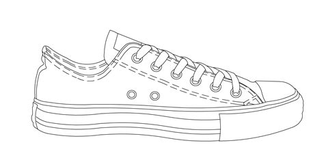 nike air force  drawing sketch coloring page