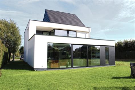 witte crepi  rockpanel bao architecten huisdesign architectuur huis house