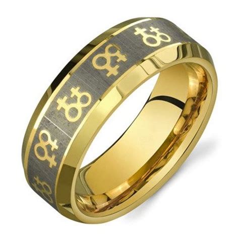 inexpensive gay pride wedding rings or engagement rings for gay couples