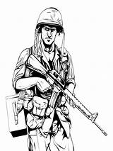 Coloring Pages Military Printable Boys Recommended Color sketch template