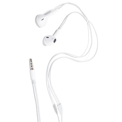 apple earpods  remote  microphone mm jack adapter white   delivery