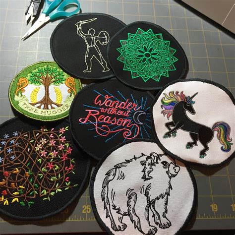 embroidered patches   rembroidery