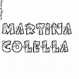 Martina 2575 Stampare sketch template