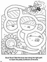 Kids Maze Coloring Animal Mazes Publications Runner Pages Dover Friends Activities Welcome Worksheets Kindergarten Printable Bee Preschool Learning Board Doverpublications sketch template