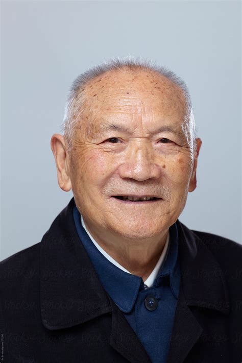 senior chinese man portrait  stocksy contributor bo bo stocksy
