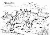 Dinosaurs Lystrosaurus sketch template
