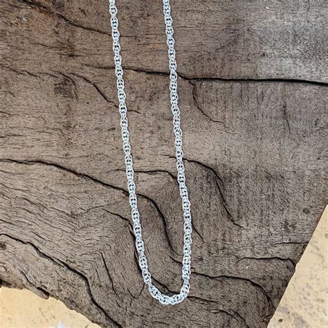 sterling silver rope chain gle good living essentials