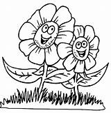 Spring Coloring Pages Great sketch template