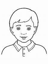 Boy Drawing Primary Line Coloring Brother Boys Pages Little Hair Drawings Short Shirt Straight Lds Children Print Primarily Inclined sketch template