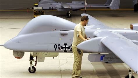 germany plans  deploy armed drones  combat  der spiegel