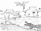 Coloring Sarcosuchus Carcharodontosaurus Pages Young Robin Great Vs Template sketch template
