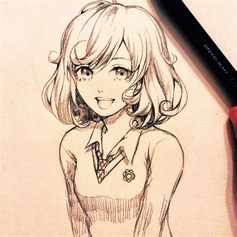 anime sketch ideas  pinterest anime girl drawings