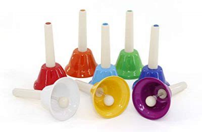 hand bell colorful musical bells  kids instrumentstogocom