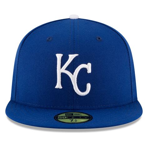 mlb kansas city royals  era authentic  field fifty fitted cap