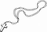 Rosary Chaplet Bead Bestcoloringpagesforkids Praying Mary Powerful sketch template