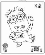 Coloring Pages Minion Sprout Printable Clipart Color Minions Kids Phil Drawing Colouring Sheets Print Getdrawings Clipground Getcolorings Choose Board sketch template