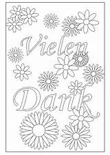 Malvorlagen Ausmalen Dankeskarten Malvorlage Blumen Kinder Karte Karten Kostenlose Danksagung sketch template