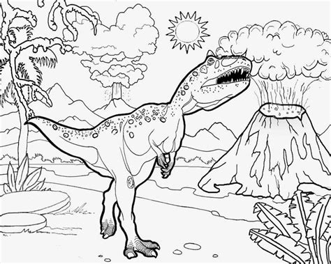 jurassic world  rex coloring page ecoloringpagecom printable