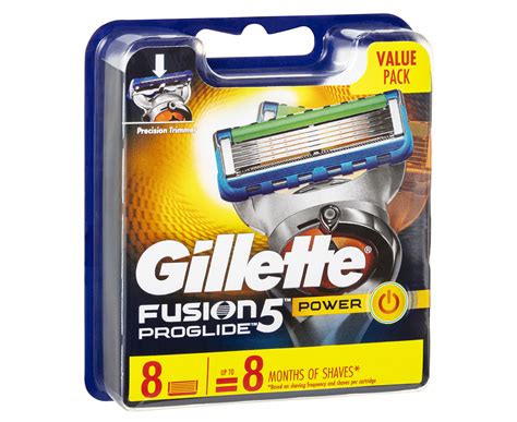 gillette fusion5 proglide power razor blade refills 8 pack au
