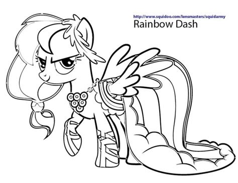 image  rainbow dash coloring pages  print  kids