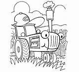 Tractor Coloring Pages Tom Print Baby sketch template