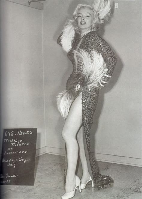 A Costume Test Of Marilyn For Gentlemen Prefer Blondes Flickr